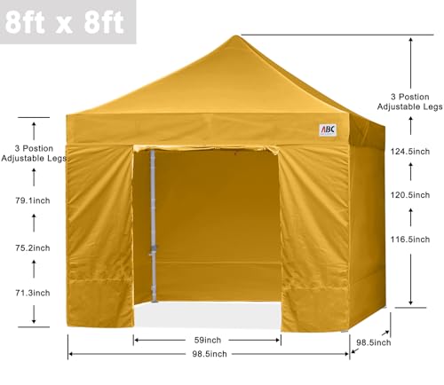 White 10x10 Pop Up Canopy Tent with Sidewalls U5937