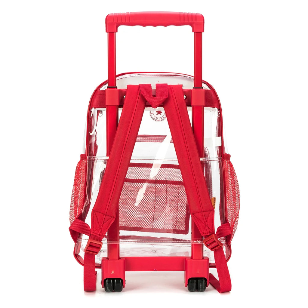 Clear 17" Rolling Backpack E23885