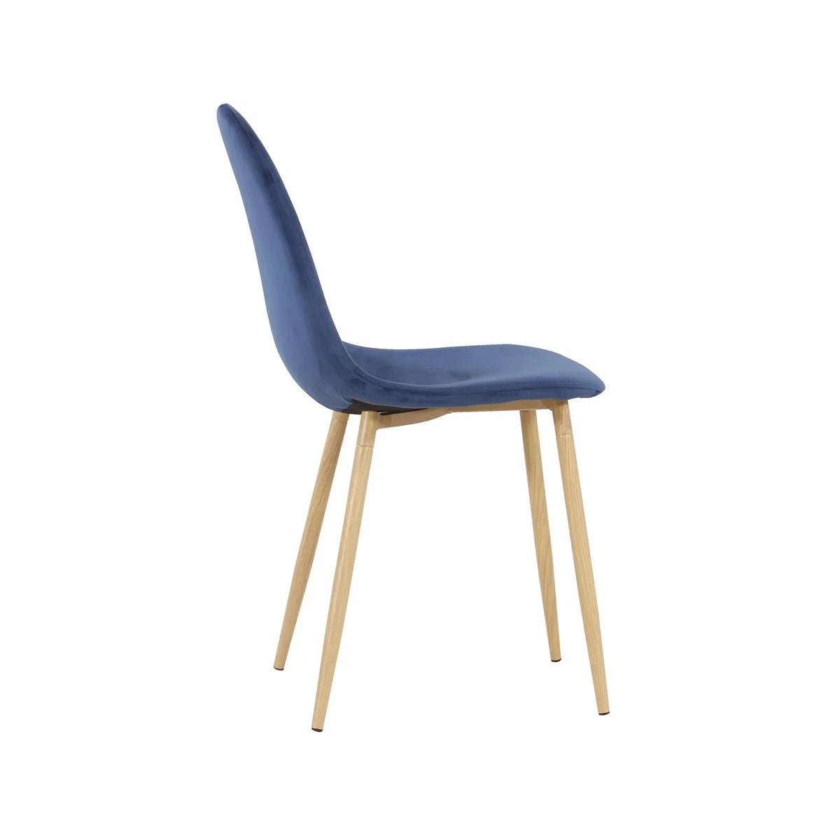 Velvet Upholstered Dining Chairs Set of 4 E4187
