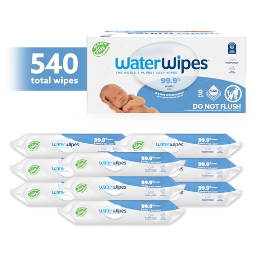 Plastic-Free Unscented Baby Wipes, 60 Count (Pack of 12) B778814