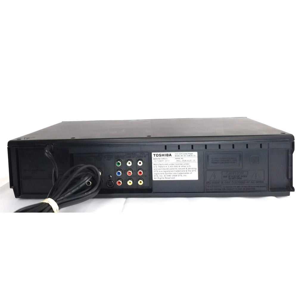 Black DVD & VCR Combo J670