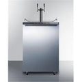 24 Built In Beer Dispenser with Twin Taps D387