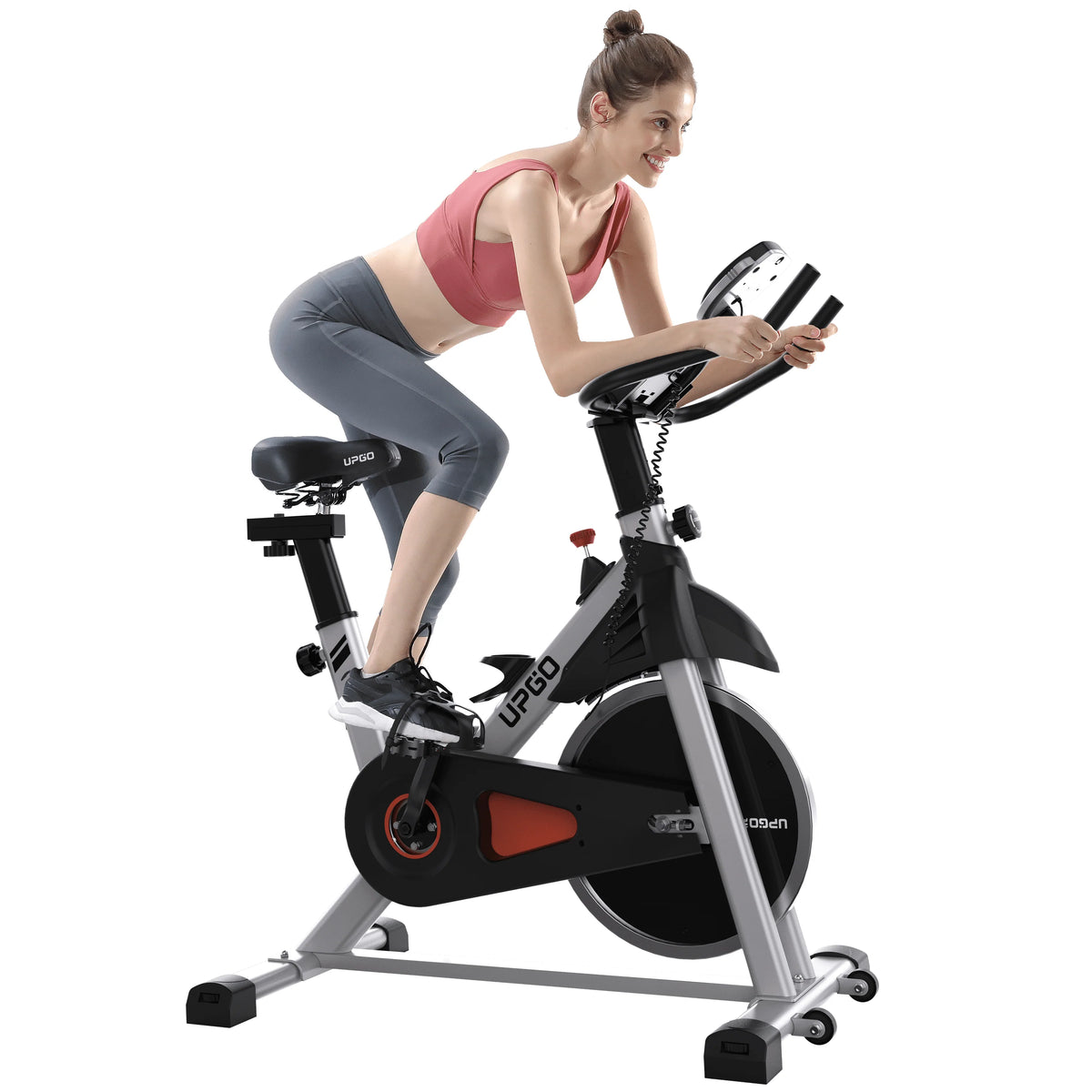 Magnetic Indoor Cycling Bike with 35lbs Flywheel I99338