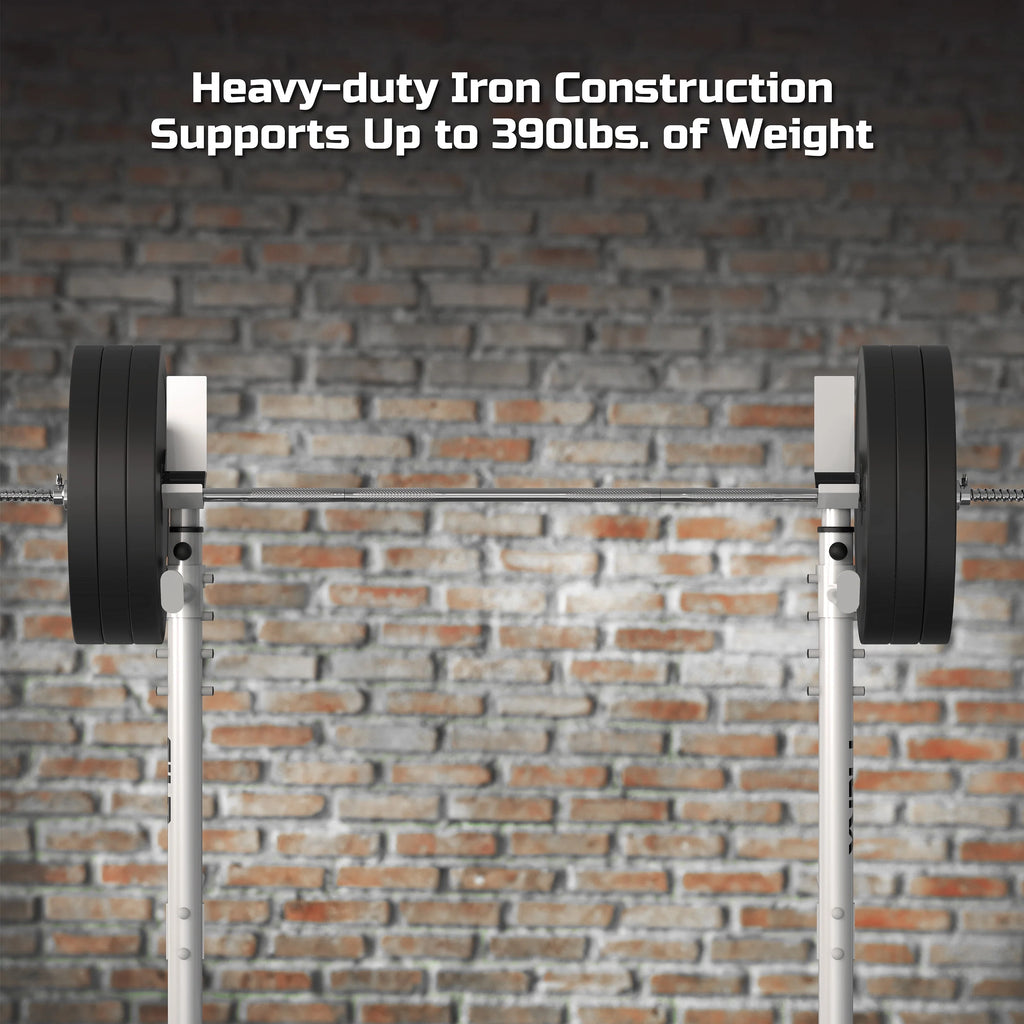 Adjustable Squat Rack 390lbs Weight Limit X53961