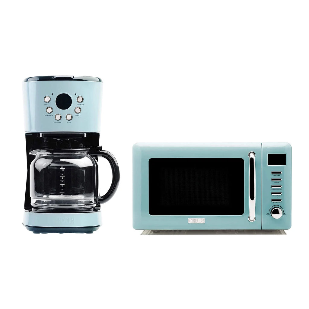 Blue 12 Cup Programmable Coffee Maker Q857