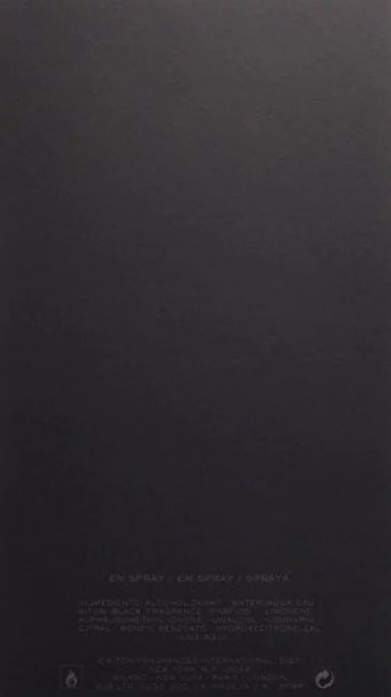Black Eau De Toilette Spray 4.2 oz Z3924