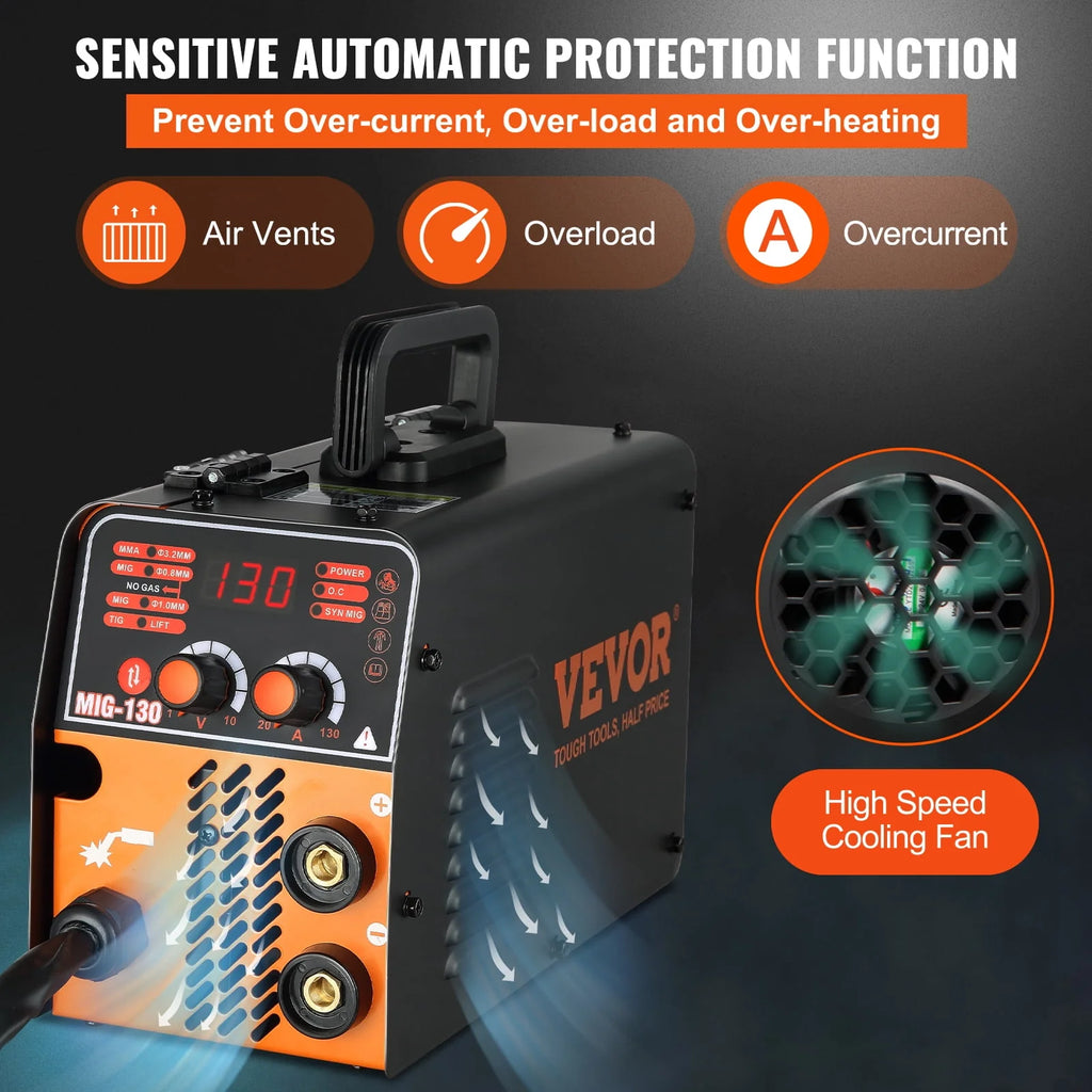 130A 3 in 1 MIG Welder with 1 KG Welding Wire A99969