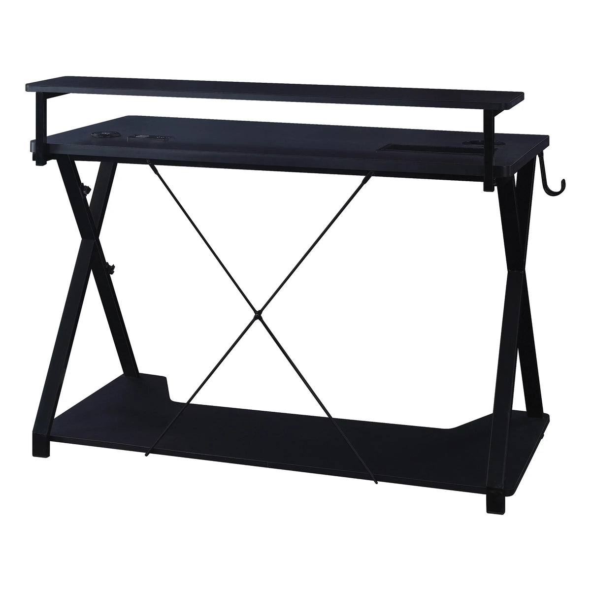 Gaming Desk with RGB LED Lights L696829