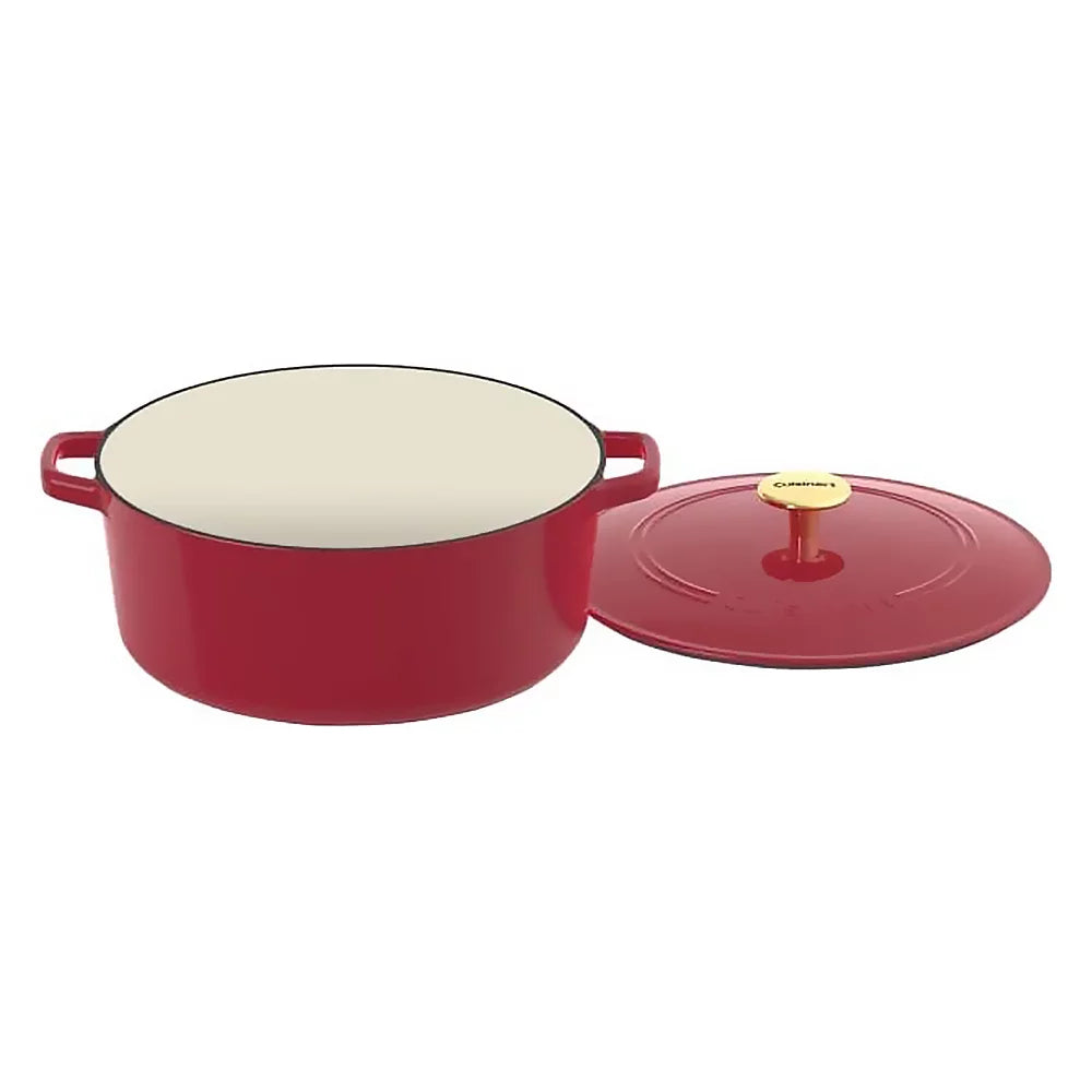 7 Qt Enameled Cast Iron Oval Casserole U30205