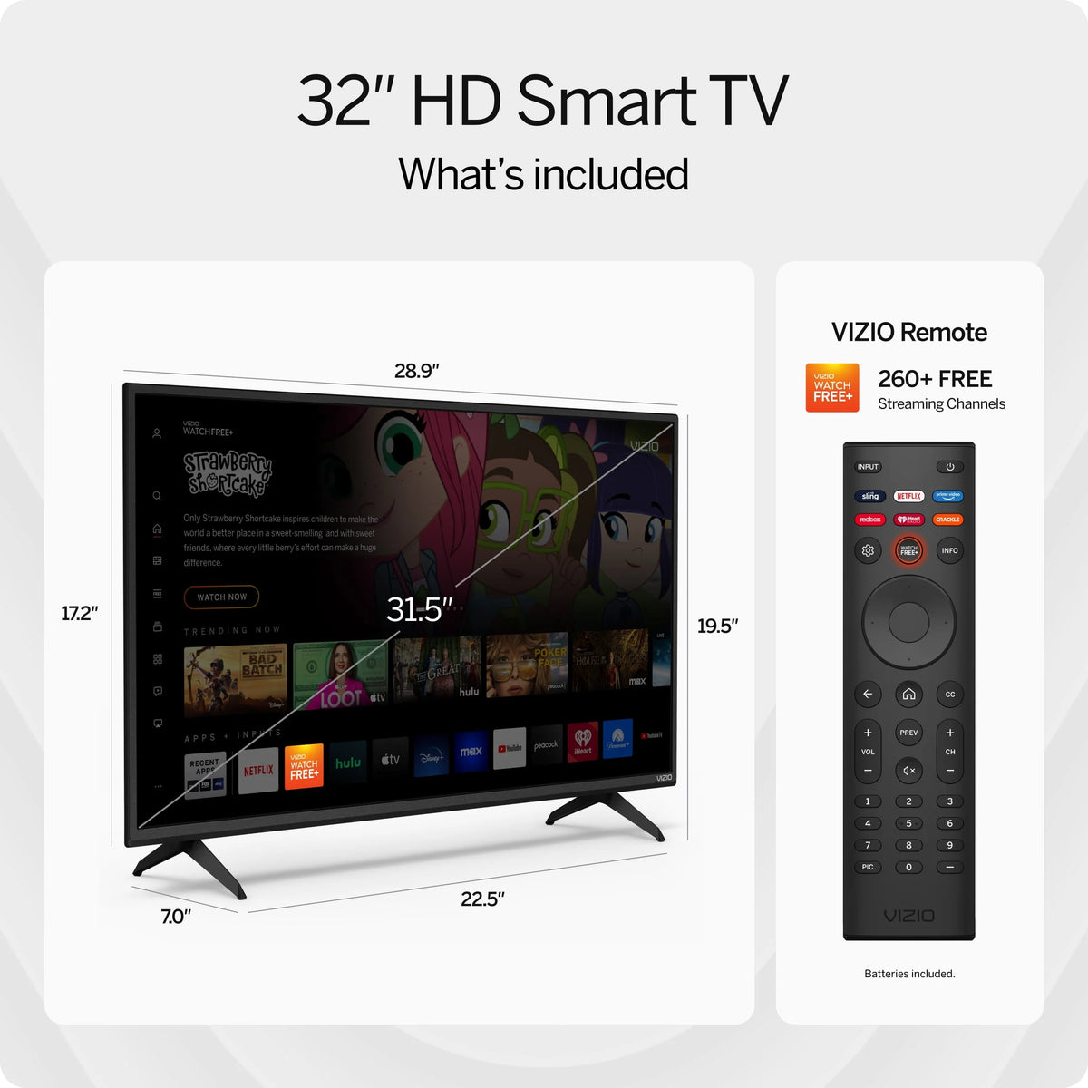 32 Class HD Smart TV Y285