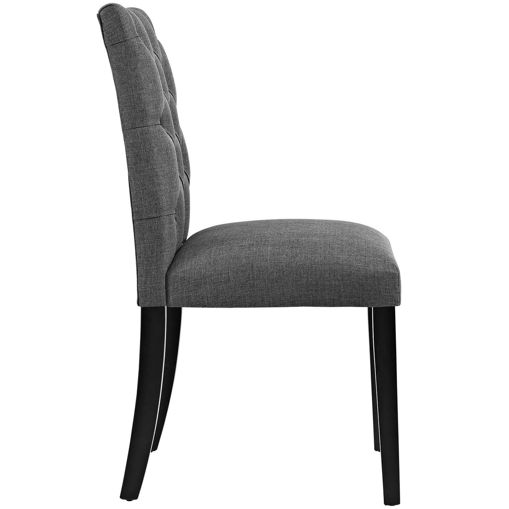 Gray Fabric Dining Chair Set of 4 T72631