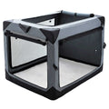 Collapsible 4-Door Soft Dog Crate Z64406