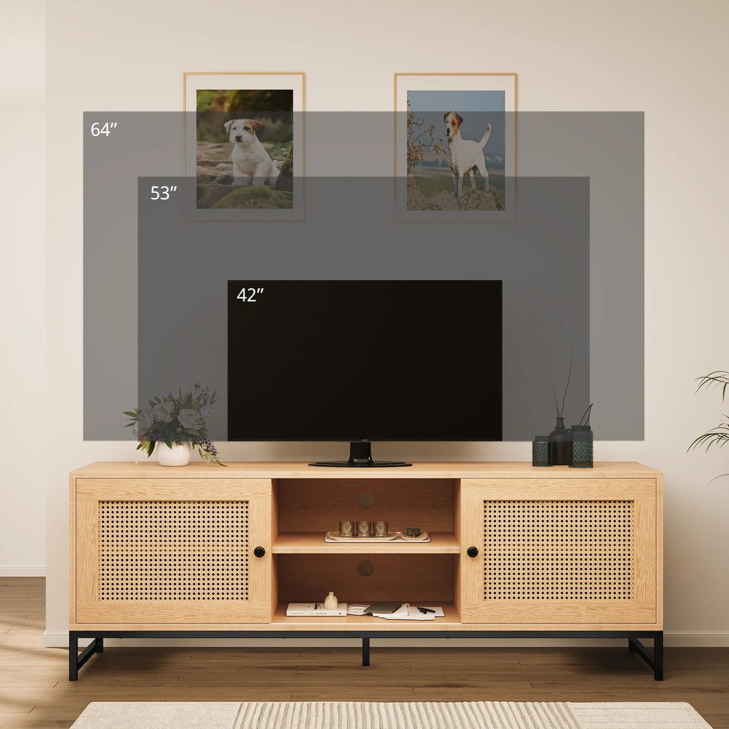 63" TV Stand Media Console U2901