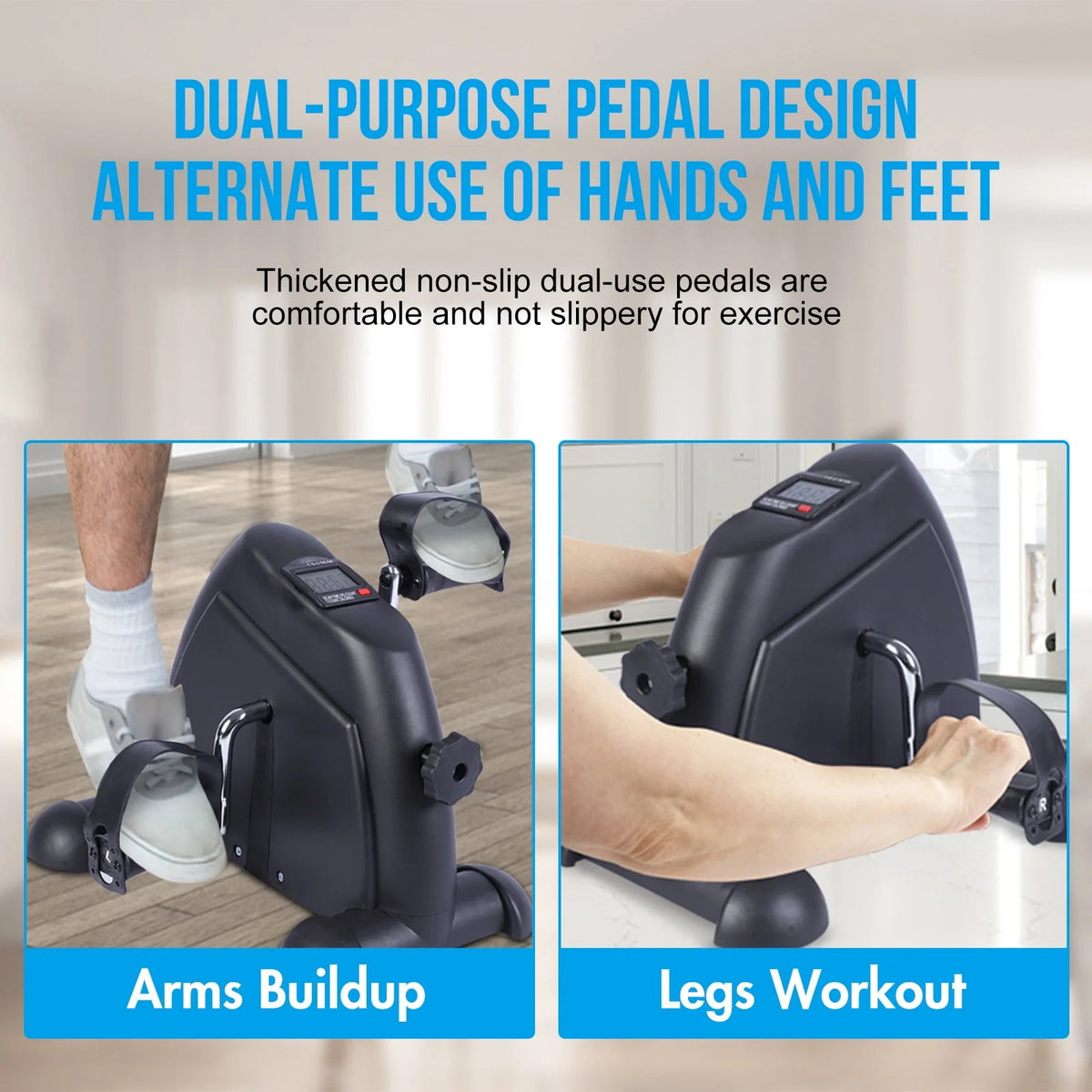 Mini Exercise Bike with LCD Screen Display P9315