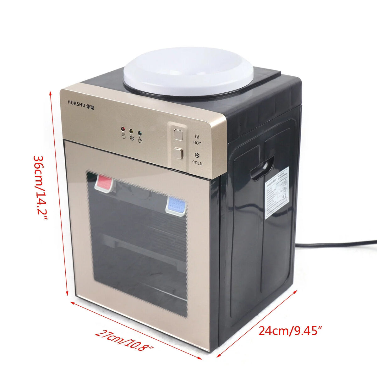 Hot&Cold Water Cooler Dispenser Top Loading O308472