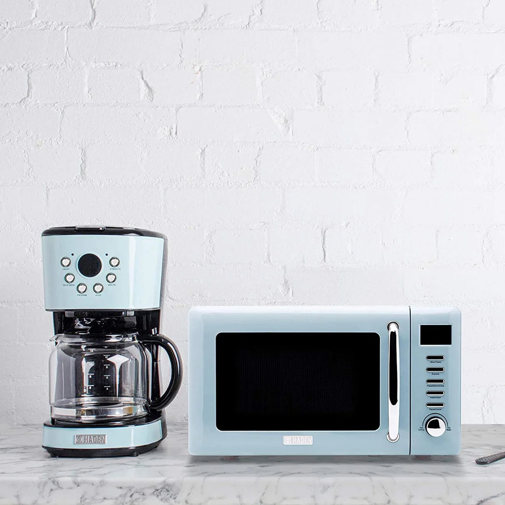 Blue 12 Cup Programmable Coffee Maker Q857