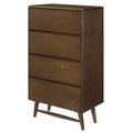 Brown Wood Dresser Drawer Chest D2119