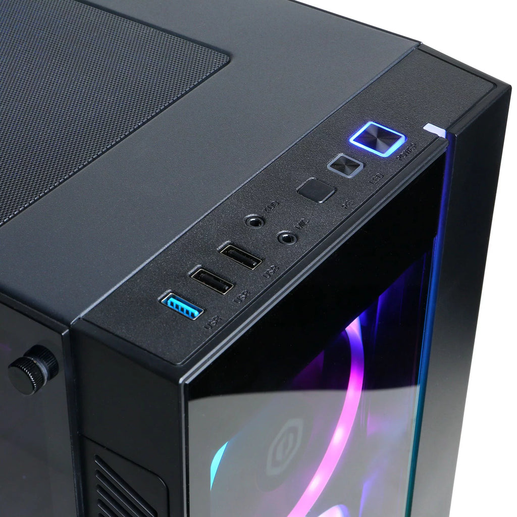 AMD Ryzen 5 5500 16GB 1TB SSD Black Gaming Desktop V7763