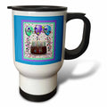 Happy Birthday 60th Chocolate Cake 14oz Stainless Steel Travel Mug O732