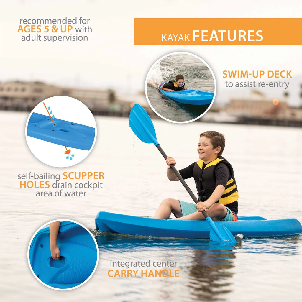Youth Kayak Dragonfly Blue P718
