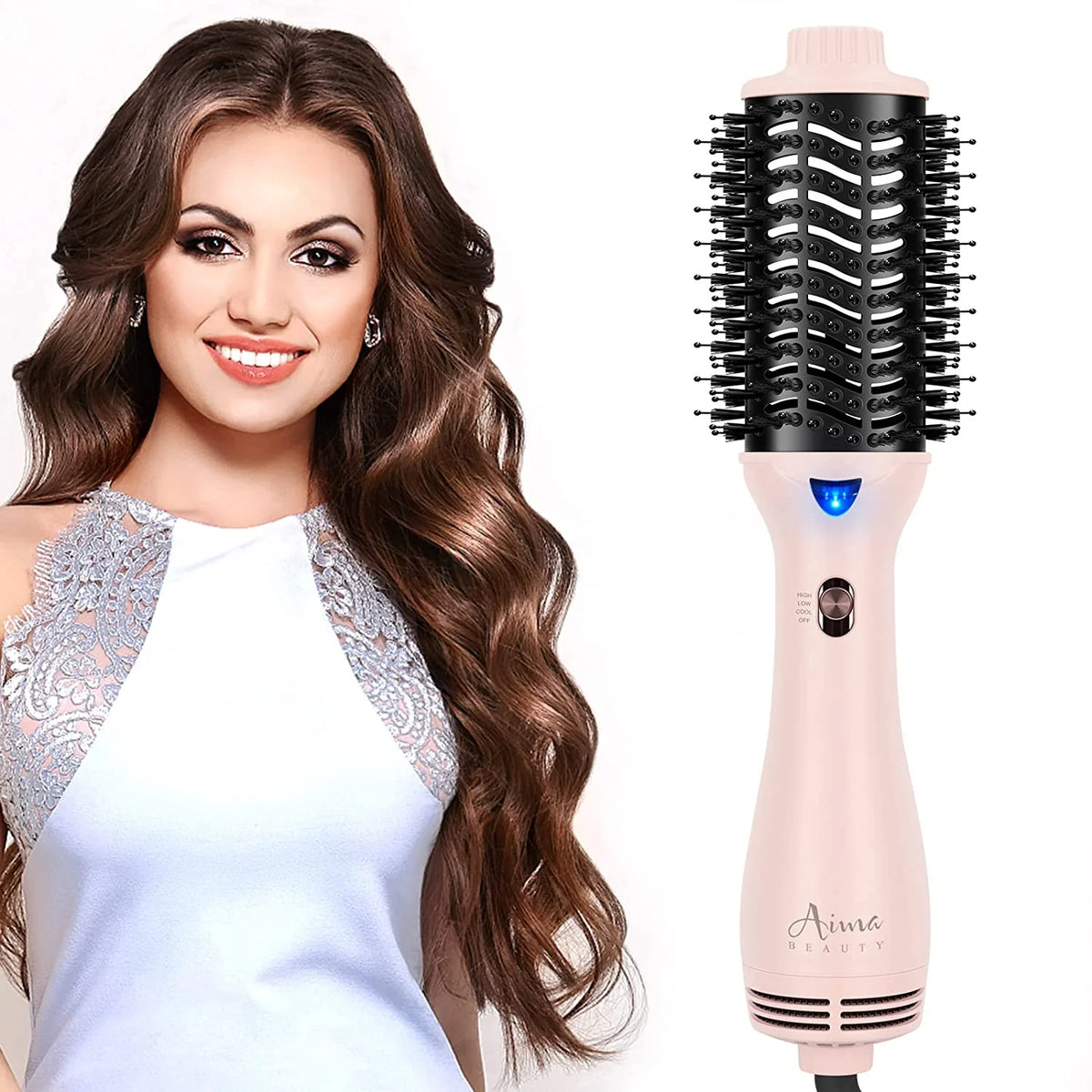 Pink Hot Air Brush P1178
