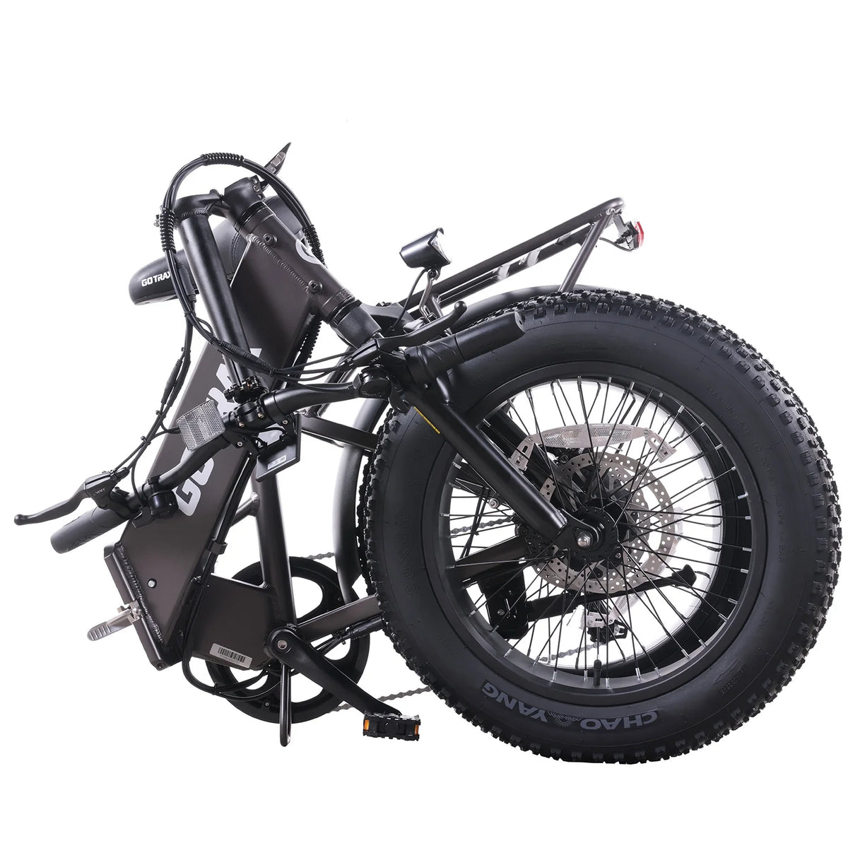 500W Fat Tire Folding Electric Bike P8240