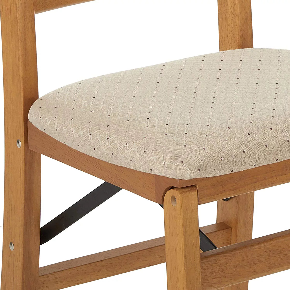 Oak Ladderback Folding Chair Set of 2 I23933