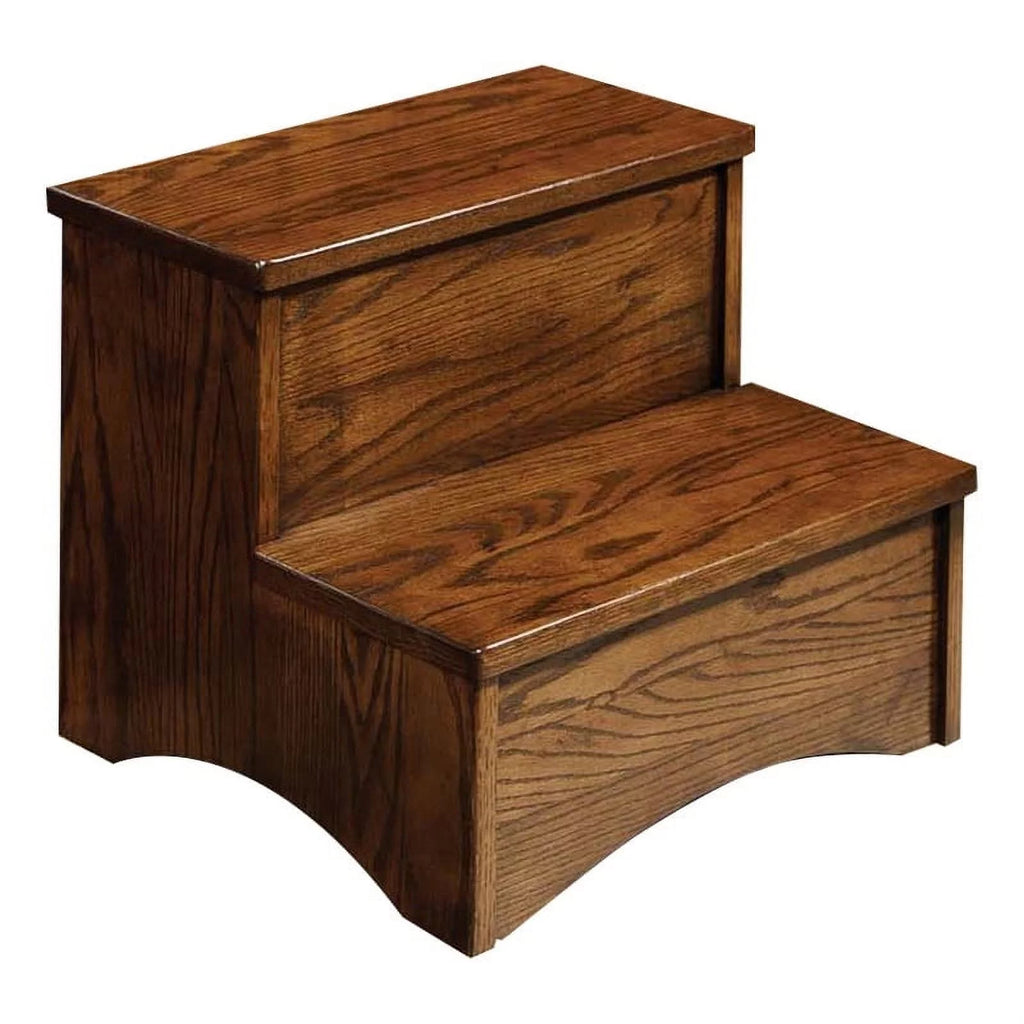 Brown Wood Step Stool N683