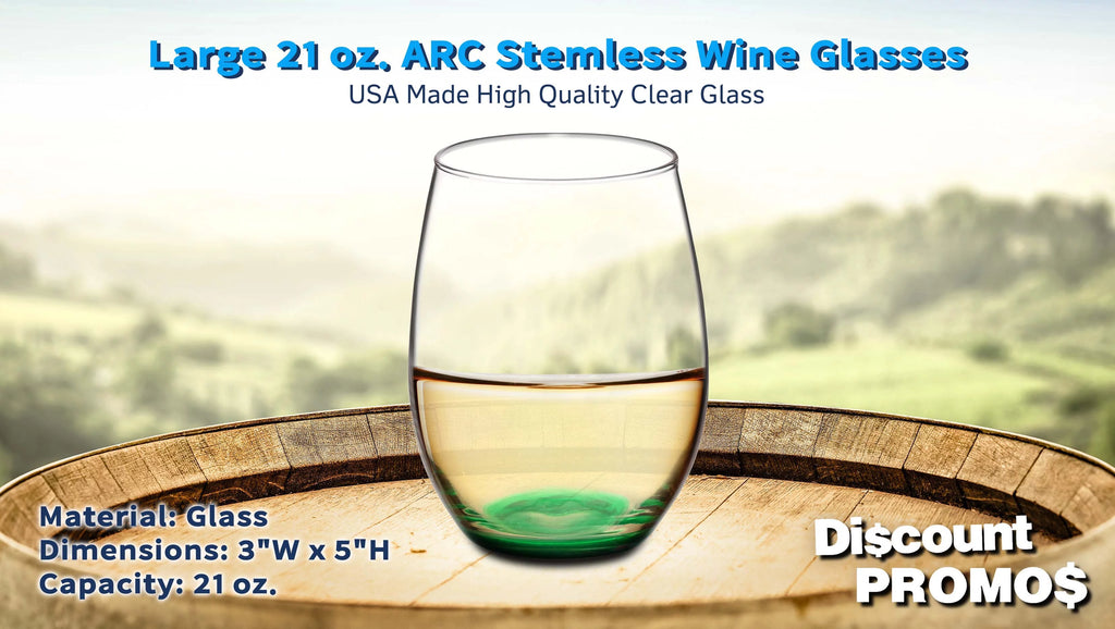 Stemless Wine Glasses Set O396125