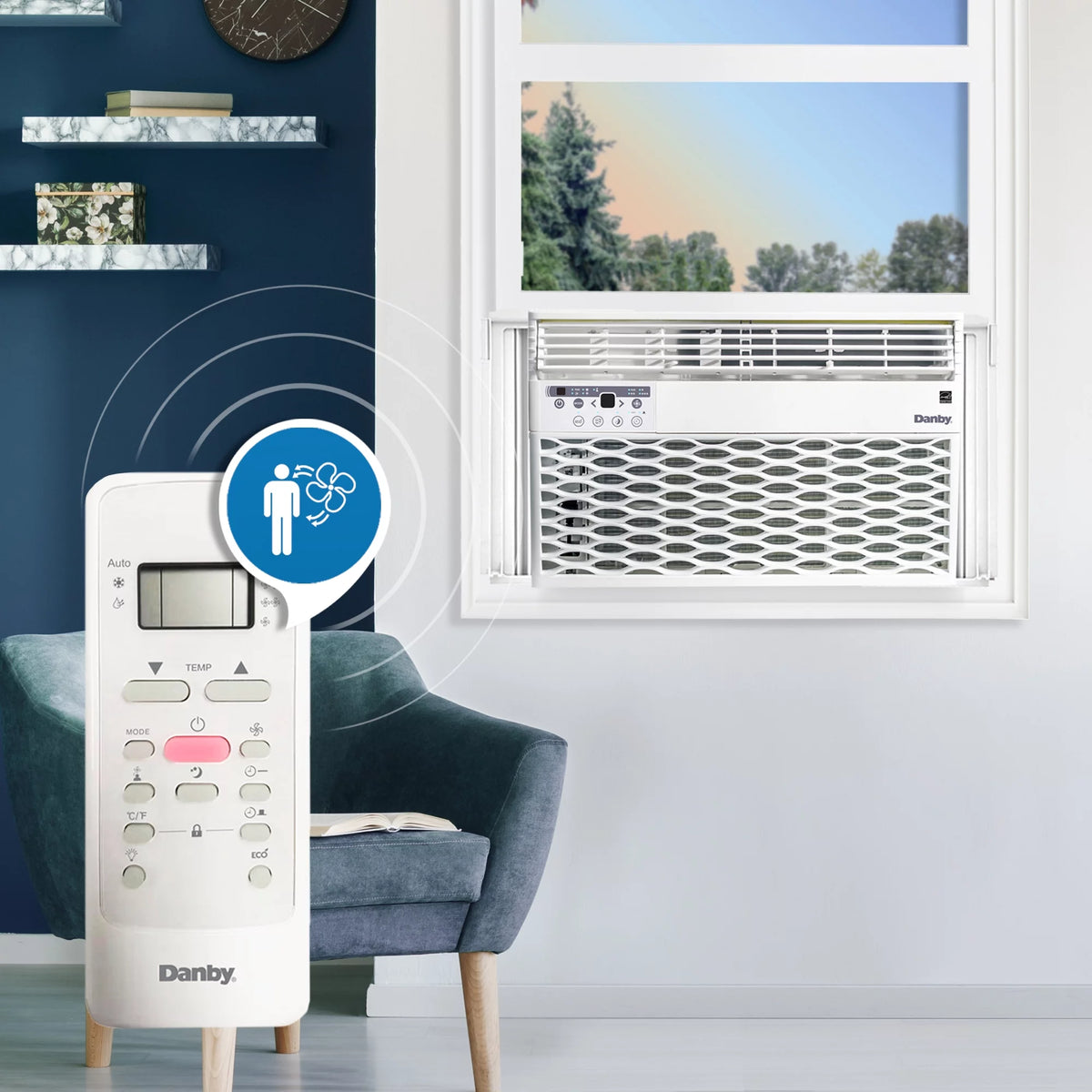 10,000 BTU White Window AC Z4173