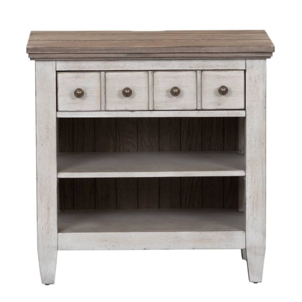 1 Drawer Night Stand with Charging Station Z7659