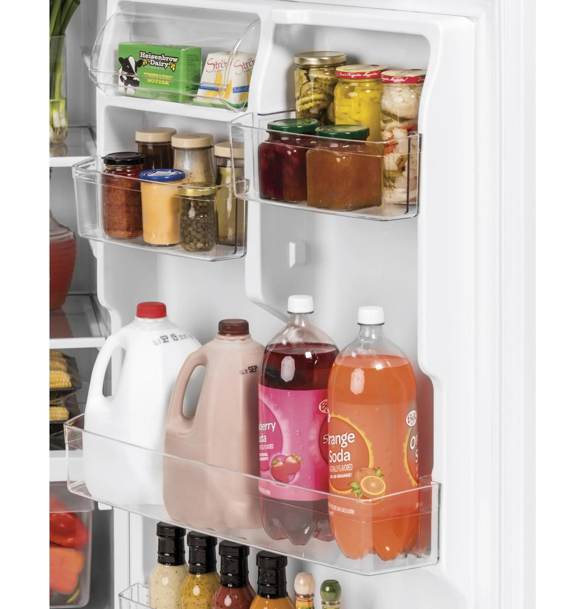 Black Top-Freezer Refrigerator H820853