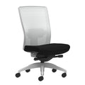 Black Fabric Task Chair with Adjustable Lumbar H746564