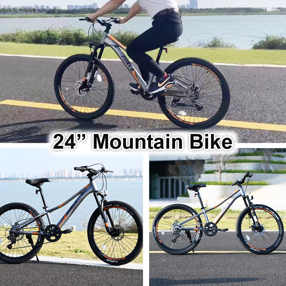 20 Carbon Steel 7-Speeds Kids Mountain Bike B261