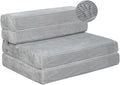 Tri Folding Memory Foam Sofa Mattress with Washable Cover, Twin Size A4750