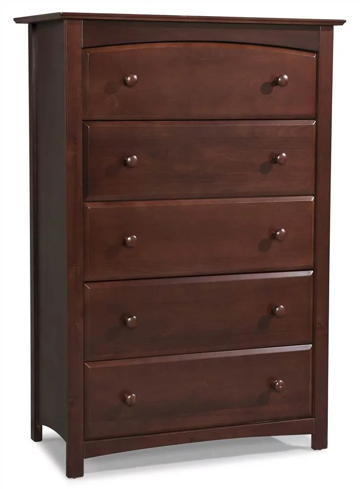 White 5 Drawer Nursery Dresser J32292