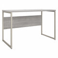 48W X 24D Computer Table Desk with Metal Legs in Platinum Gray G65617