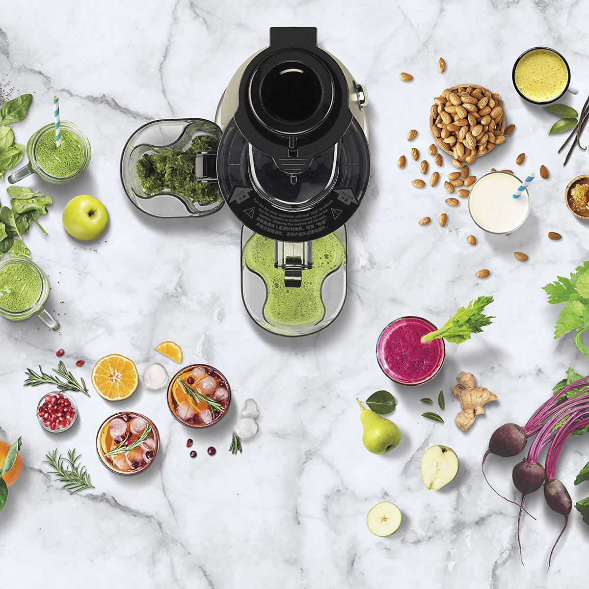 200W Masticating Slow Juicer J335377
