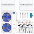 39,000 BTU 4 Zone Ductless Air Conditioner and Heat Pump B26864