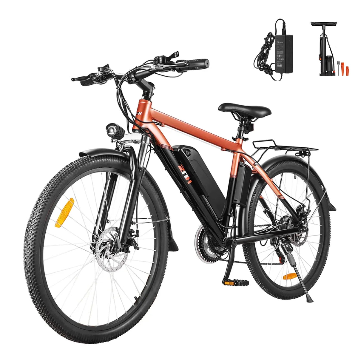 Electric Mountain Bike 350W 21 Speed Black N6719