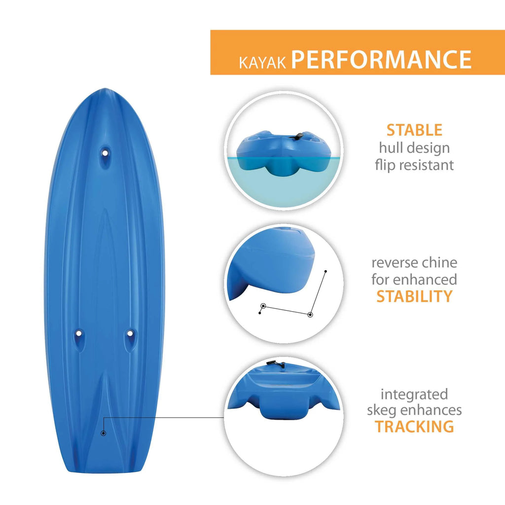 Youth Kayak Dragonfly Blue P718
