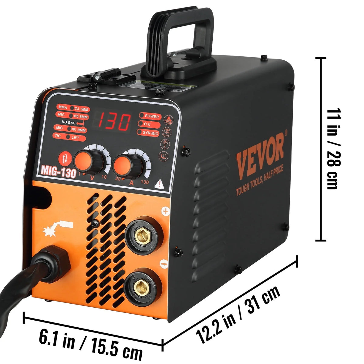 130A 3 in 1 MIG Welder with 1 KG Welding Wire A99969