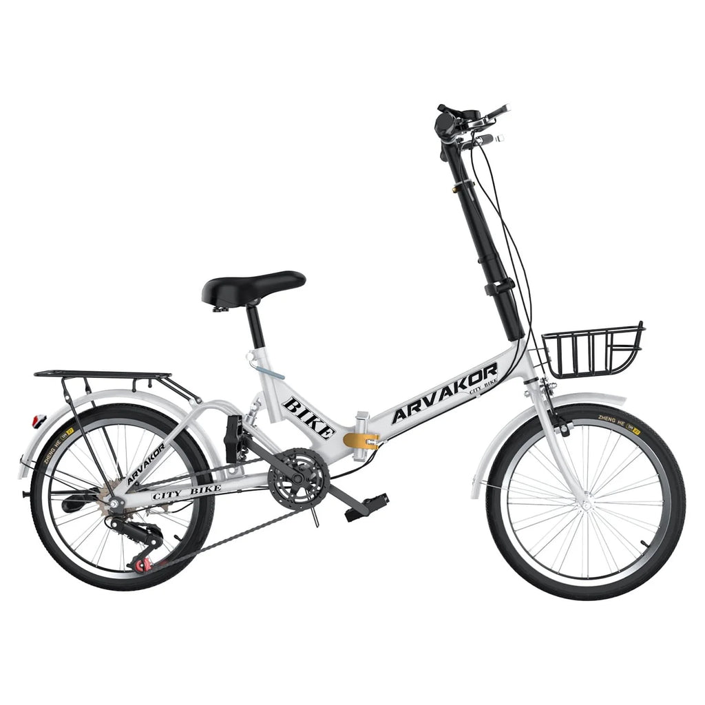 7 Speed Folding Bike with Carbon Steel Frame C642513