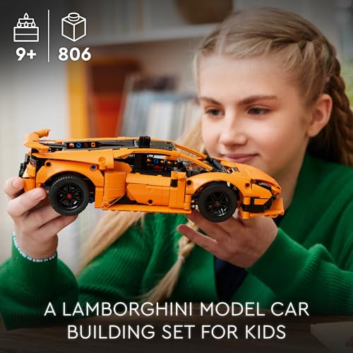 Orange Technic Building Toy Car R422