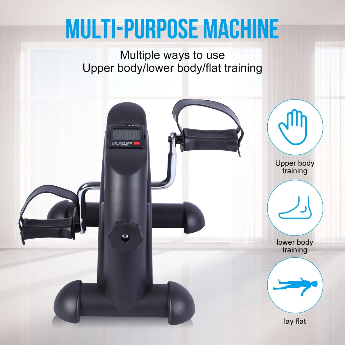 Mini Exercise Bike with LCD Screen Display P9315
