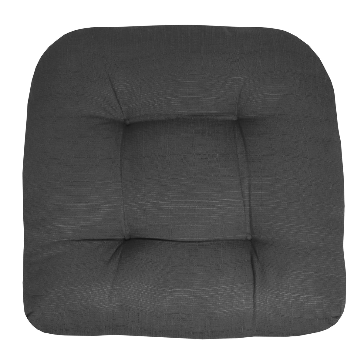 Red Square Chair Pad Outdoor Seating Cushion S52868