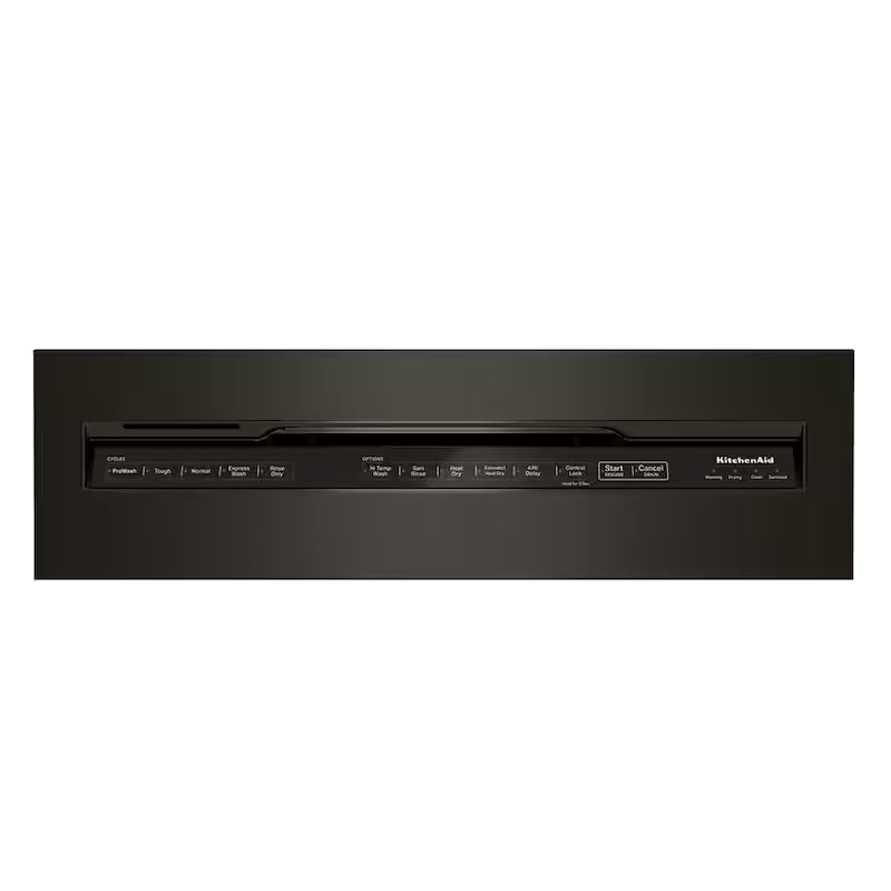 Black Stainless Built-in Dishwasher with Stainless Steel Tub V532