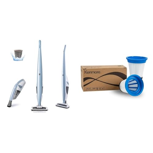 Cordless Stick Vacuum 2-Speed 2-in-1 Handheld White Z107
