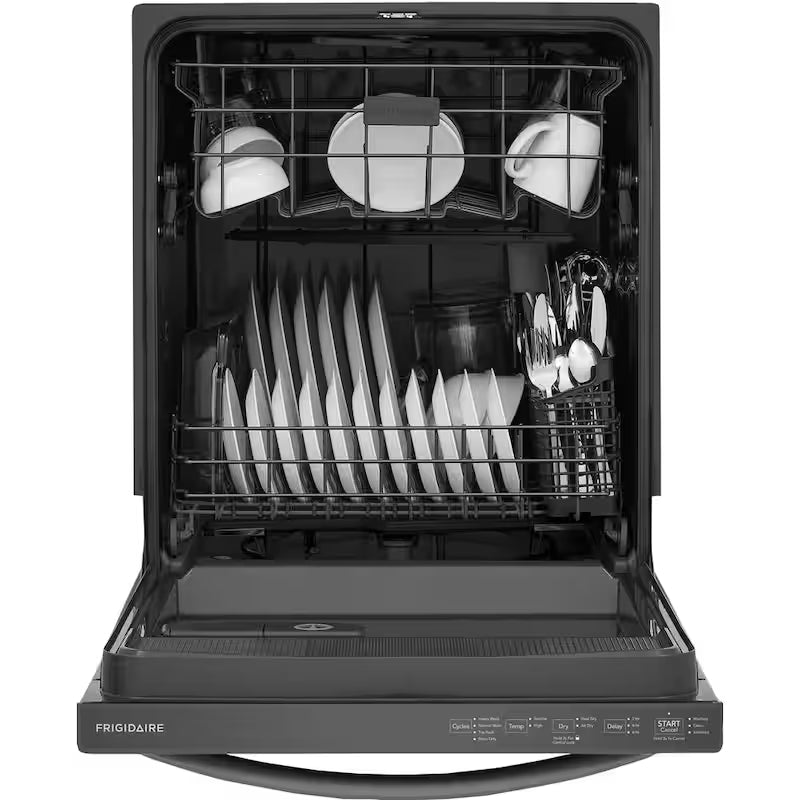 Black Stainless Steel Built In Dishwasher V120