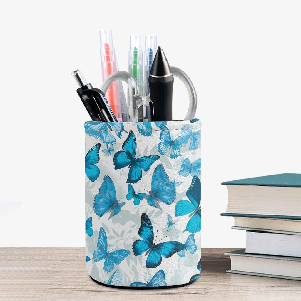 Leather Pencil Holder Desk Organizer L844